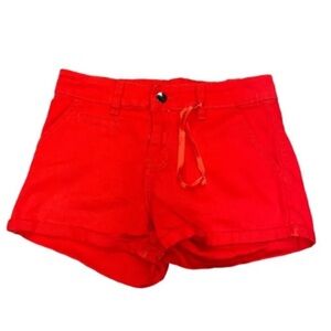 L.A. Denim Studio by Rosee Casual Red Shorts Juniors Women Size 3